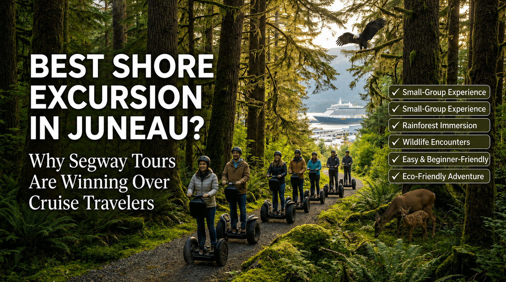 Iride Alaska Blog 5 Best Shore Excursion in Juneau? Why Segway Tours Are Winning Over Cruise Travelers