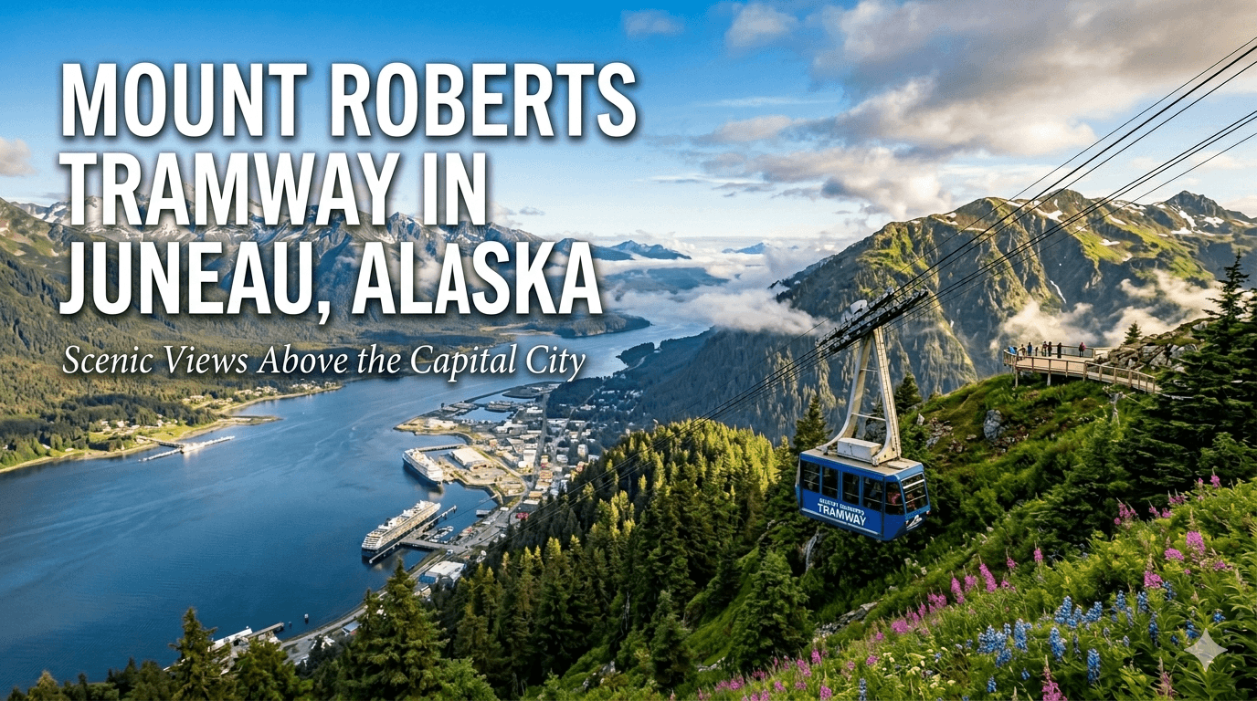 Mount Roberts Tramway in Juneau, Alaska: Scenic Views Above the Capital City