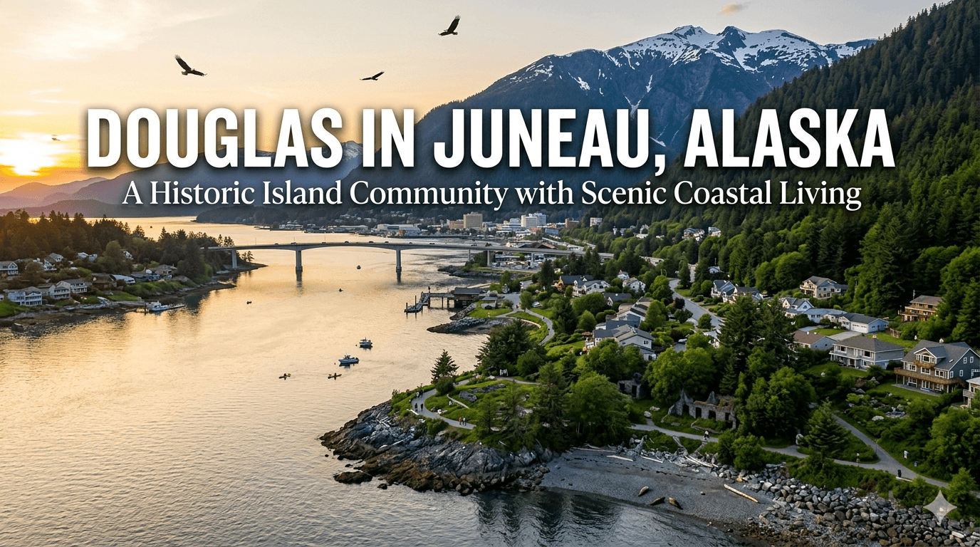 Douglas in Juneau, Alaska: A Historic Island Community with Scenic Coastal Living