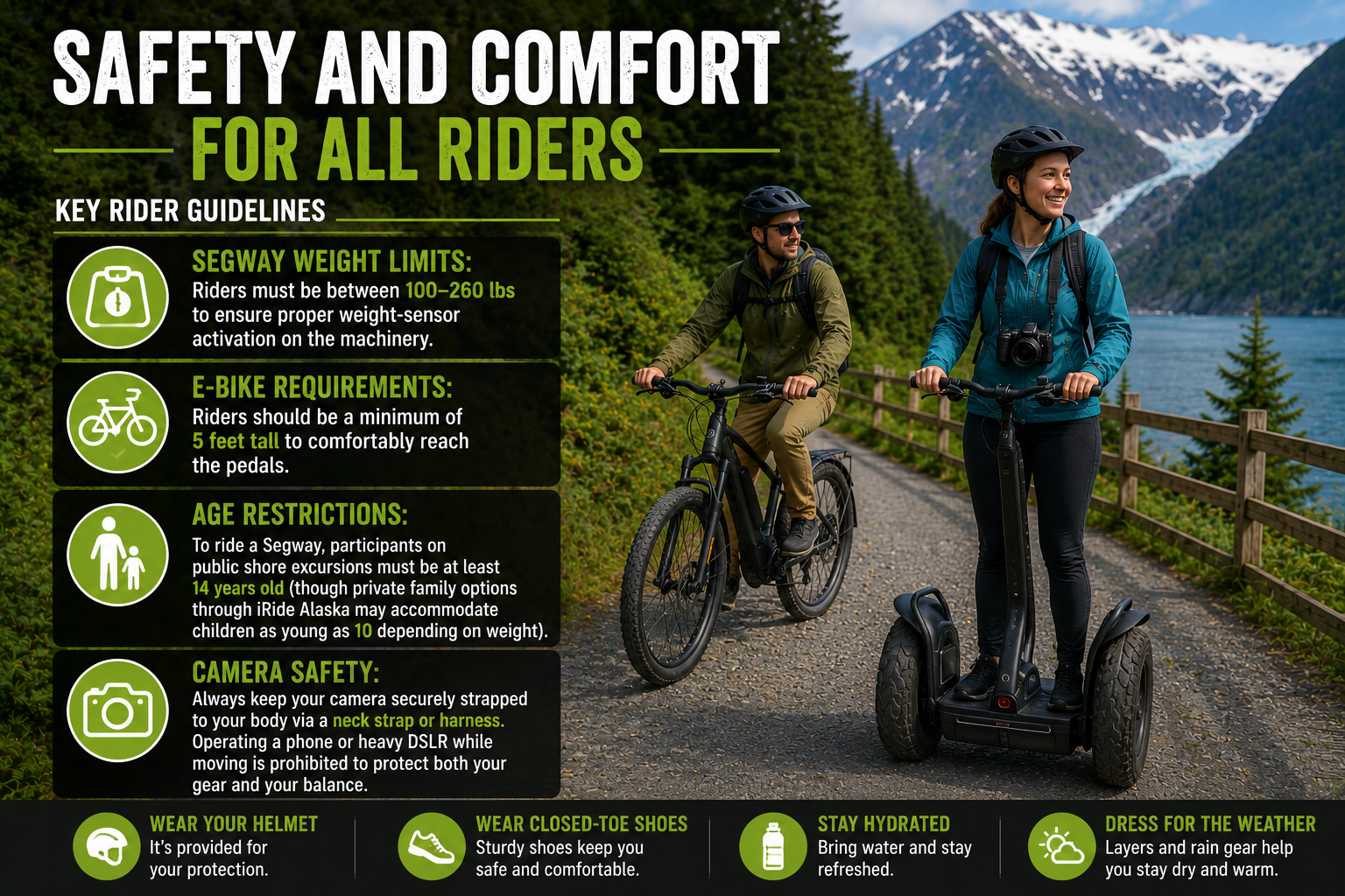 How to Capture Epic Photos and Video on Juneau Segway and E-Bike Tours