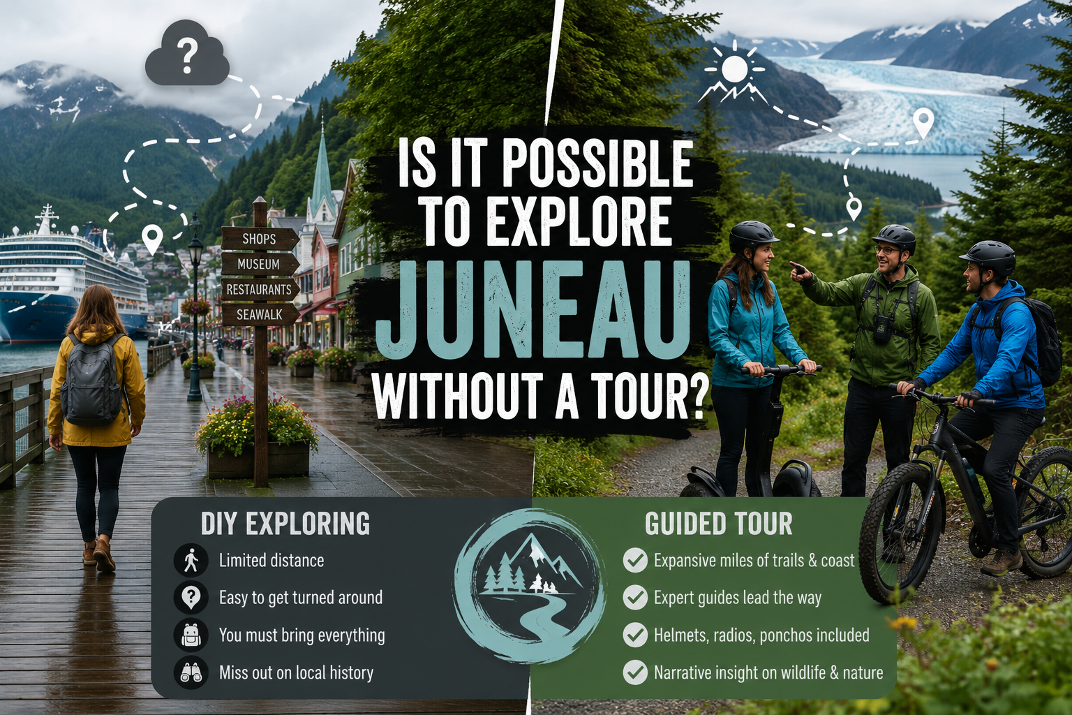 Is It Possible to Explore Juneau Without a Tour? What Travelers Should Know