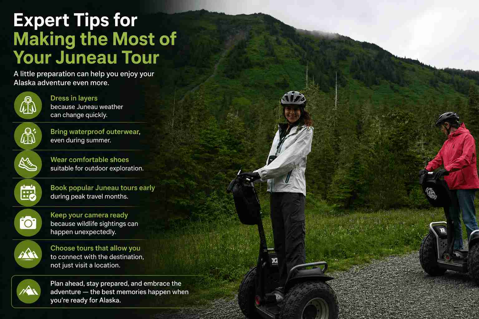 Segway Juneau Tours and the Best Alaska Adventures for Travelers