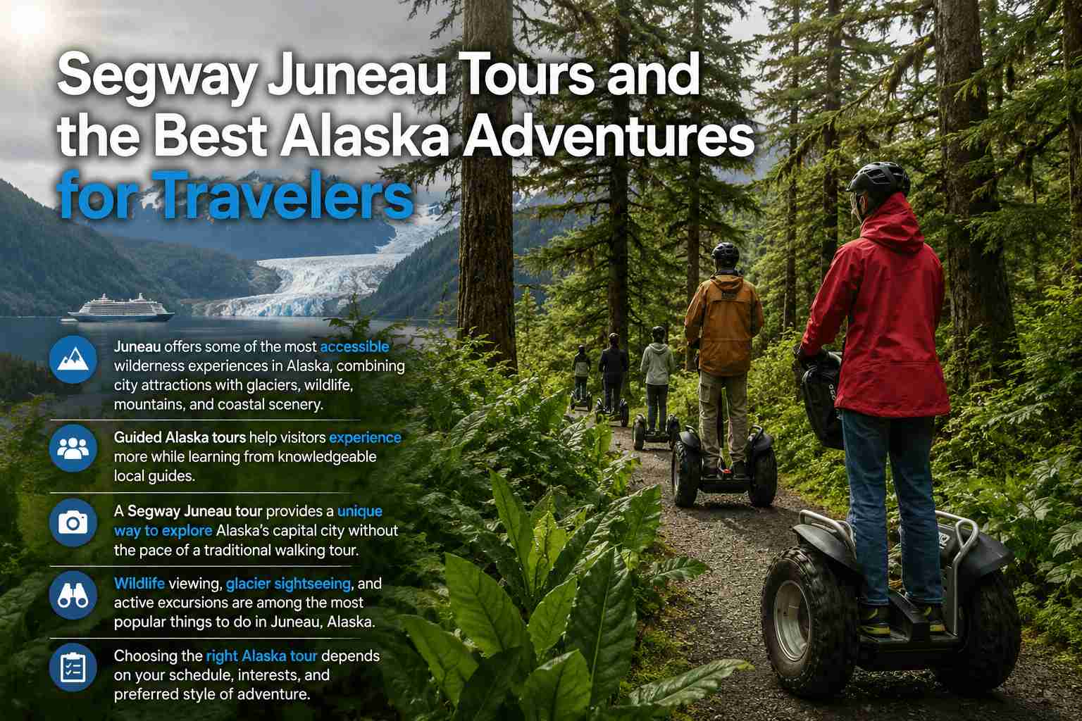 Iride Alaska Blog 5 Segway Juneau Tours and the Best Alaska Adventures for Travelers